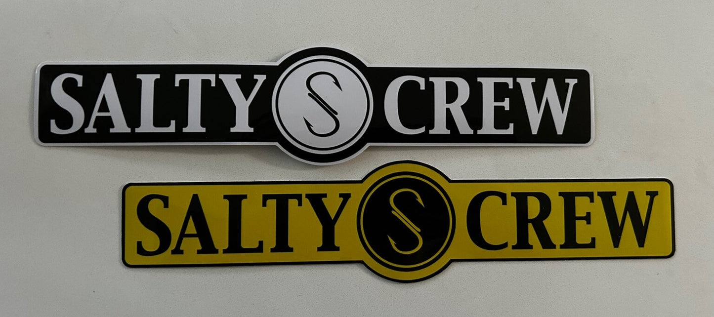 SALTY CREW STICKERS SIMMS Volcom Daiwa Shimano Patagonia Aftco Orvis