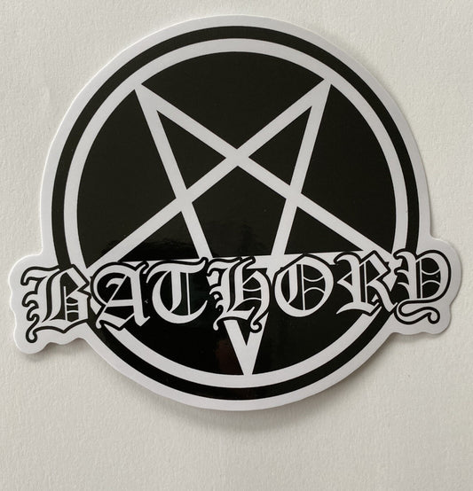 Bathory STICKER SET ABBATH Venom MAYHEM Lamb Of God EMPEROR AX7 Slipknot