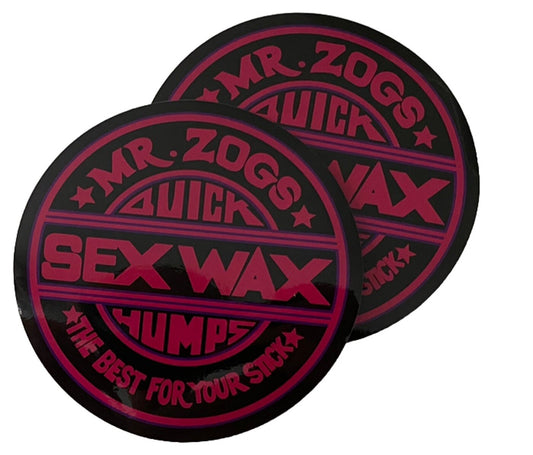 Sex Wax Stickers Volcom Surf Sticker RVCA BOGO SEC WAX STICKERS T&C Vintage Surf