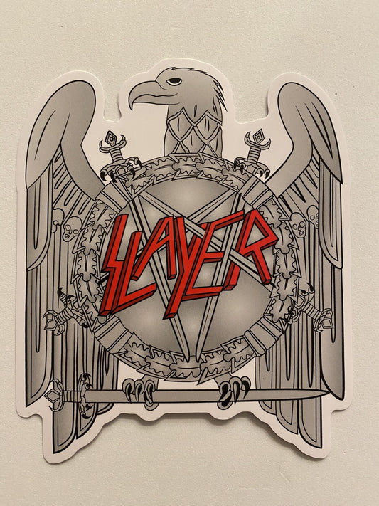 SLAYER STICKER SLAYER METAL “BOGO” DECADE THRASH METAL Slipknot 666 Celtic Frost