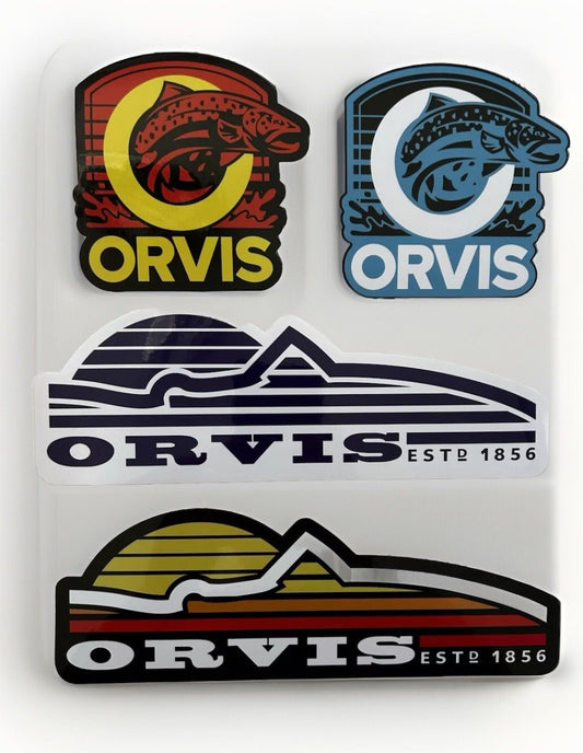 ORVIS FISHING Stickers Set SIMMS PENN Daiwa Reels Shimano PELAGIC Patagonia