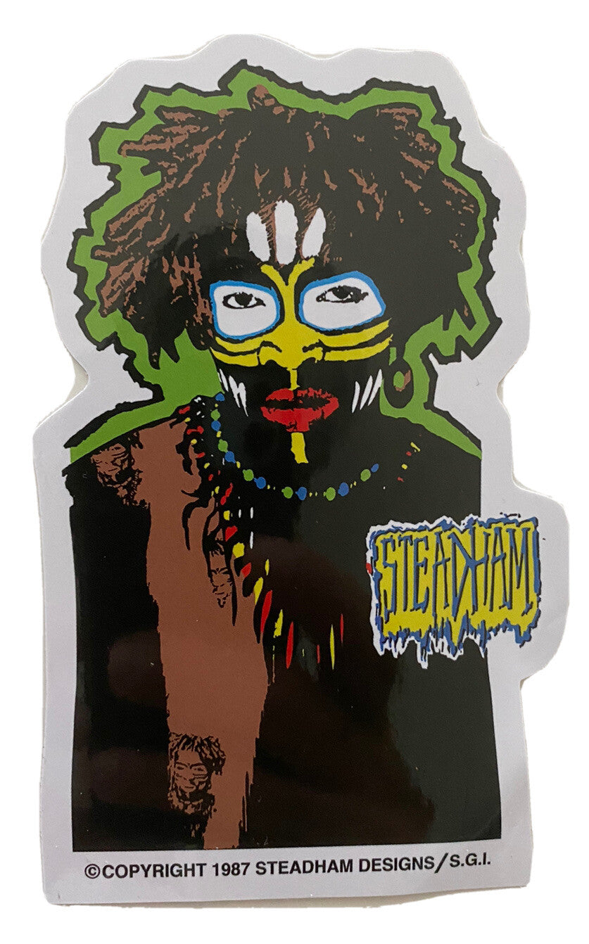 Skateboard Sticker Kevin Steadham Sure Grip Skateboard Sticker 90’s Independent