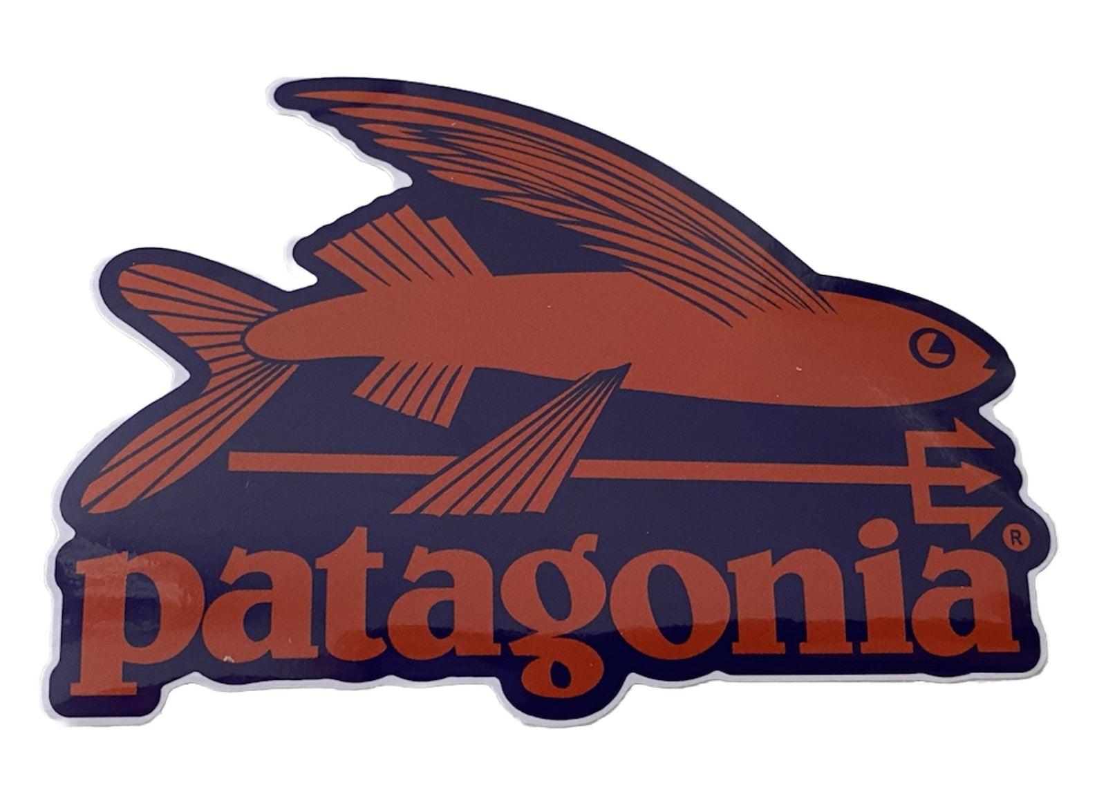 PATAGONIA STICKER Patagonia Flying Fish Decal Park REI Camping Surf Northface