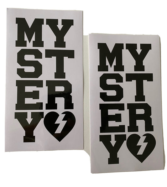 MYSTERY Skateboards Sticker Set Mystery Sticker Vintage Skateboard Sticker DGK