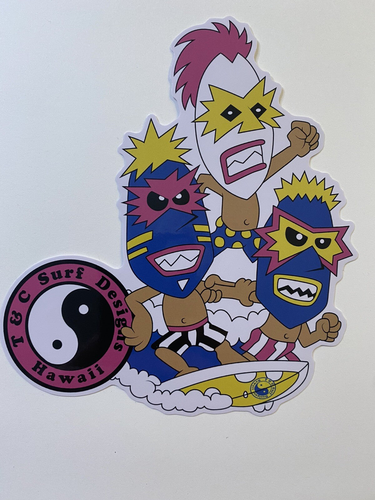 Town Country Surfboards Stickers Lost Volcom Bones T&C Quiksilver Vintage Surf D