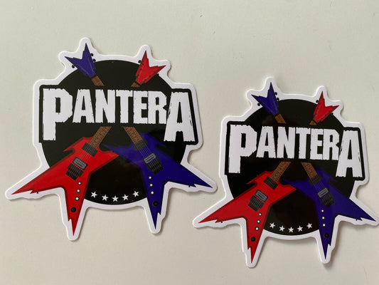 PANTERA STICKER 2 For 1 STICKER Hardcore Turnstile Lamb Of God METALLICA Rock