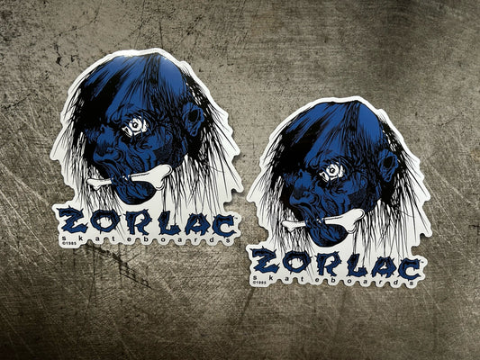 ZORLAC Sticker Set VINTAGE SKATEBOARD STICKERS PLANB VANS HAWK BONES Indy Flip