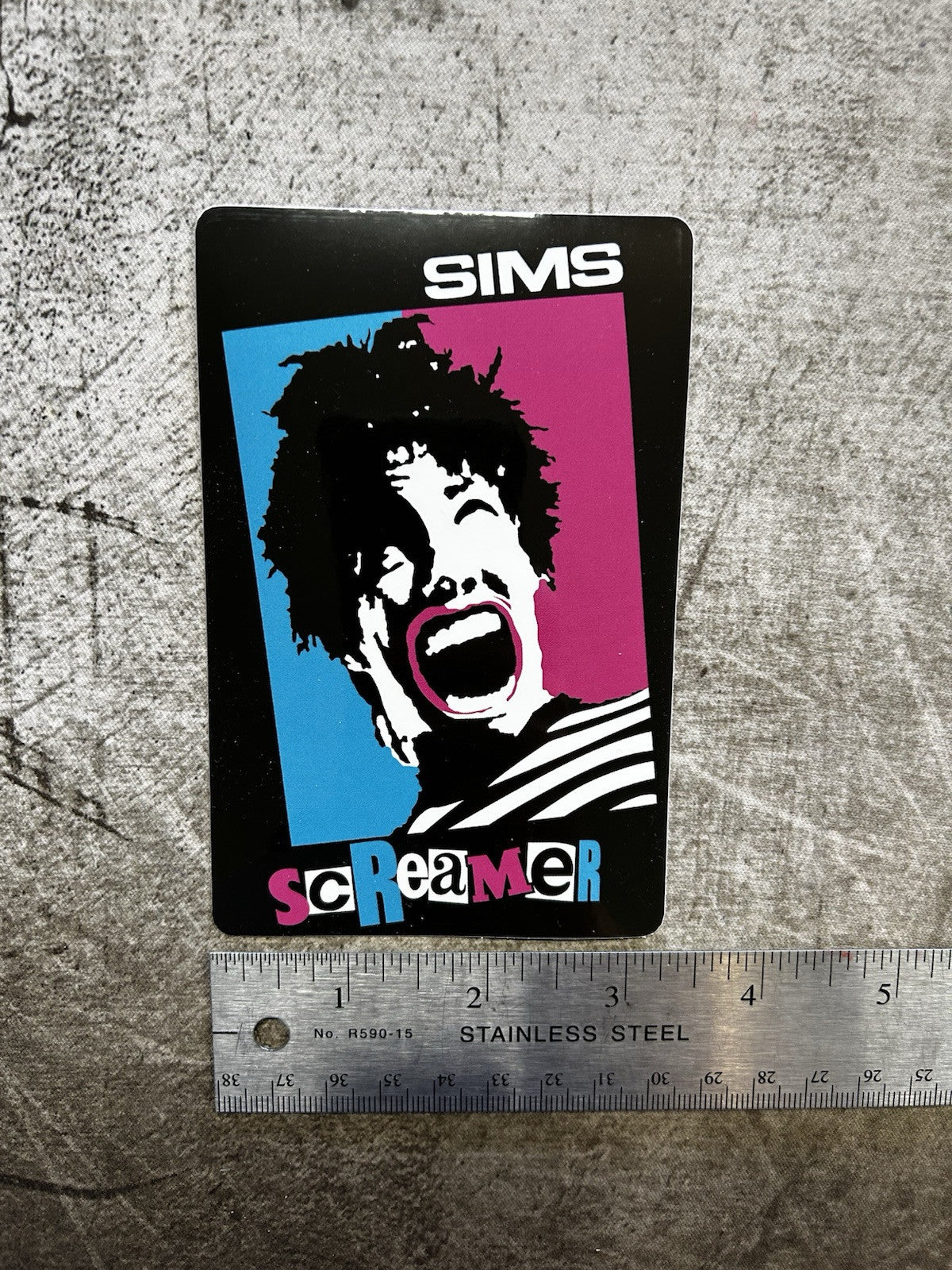 ZORLAC SKATEBOARDS STICKERS Set VINTAGE SKATEBOARD STICKER Metallica Bones Sims