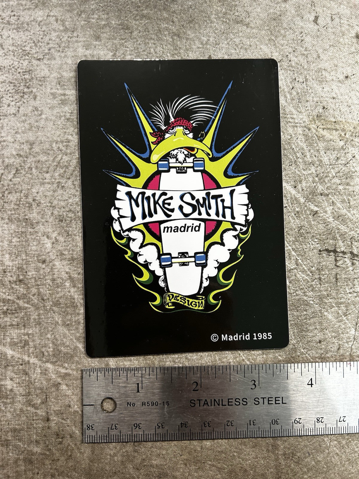 VINTAGE SKATEBOARD STICKER SET Madrid Independent POWELL Mike Smith G&S PlanB LA