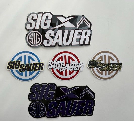 Glock Stickers Set Sticker Ruger Colt HK Springfield Beretta NRA Savage Arms