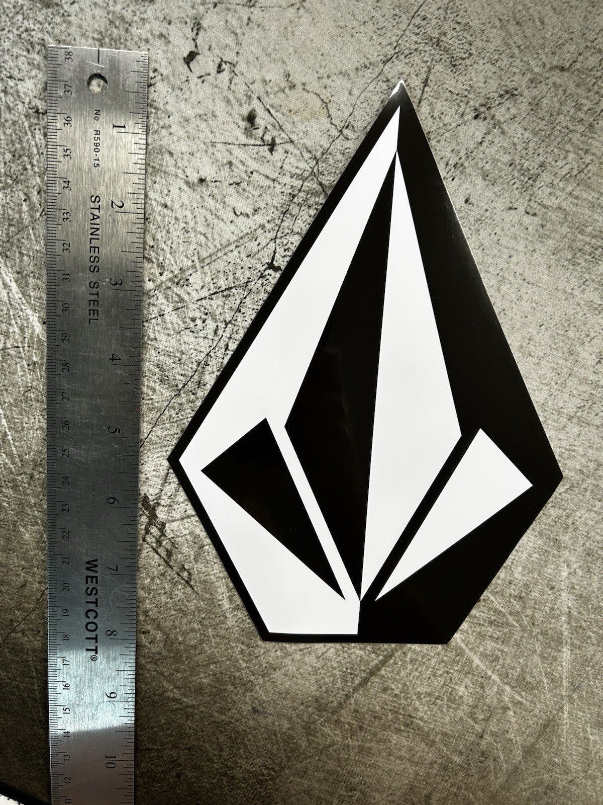 VOLCOM STICKERS 8” Skateboard Sticker Set Surfing RVCA Quiksilver Team Stone FCS