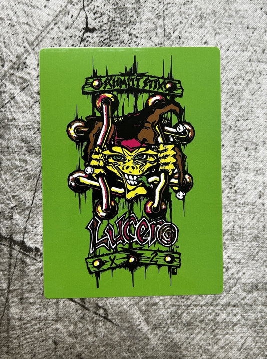 JOHN LUCERO STICKER VINTAGE SKATEBOARD Black Label Sims Blind Plan B Dogtown Alv