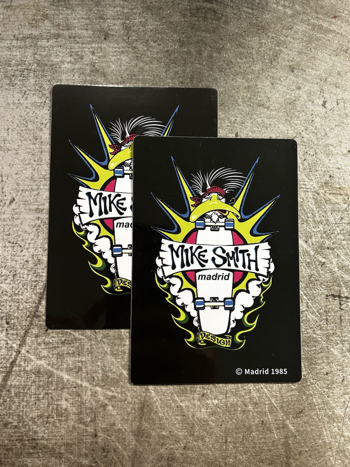 VINTAGE SKATEBOARD STICKER SET Madrid Independent POWELL Mike Smith G&S PlanB LA