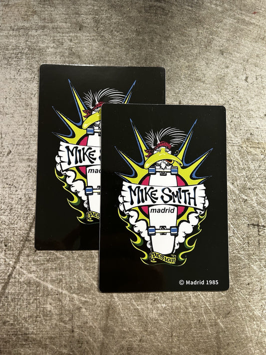VINTAGE SKATEBOARD STICKER SET Madrid Independent POWELL Mike Smith G&S PlanB LA