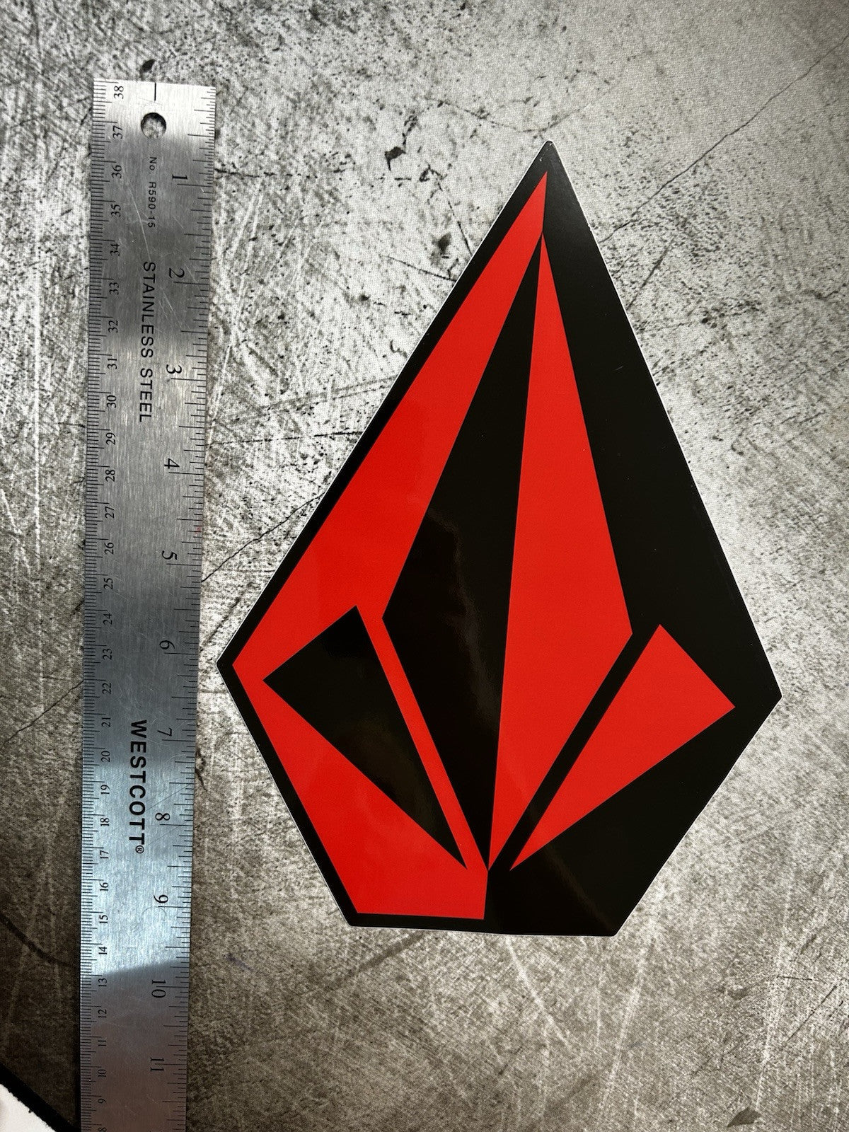 VOLCOM STICKER Set TEAM STICKER 9” Surfboard Oakley Quiksilver Future Fins Lost
