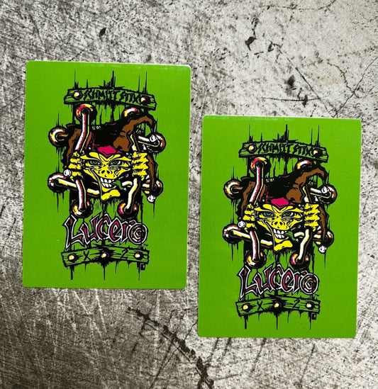 SCHMITT STIX STICKER Set VINTAGE SKATEBOARD STICKER LUCERO Toy Machine Plan B LA
