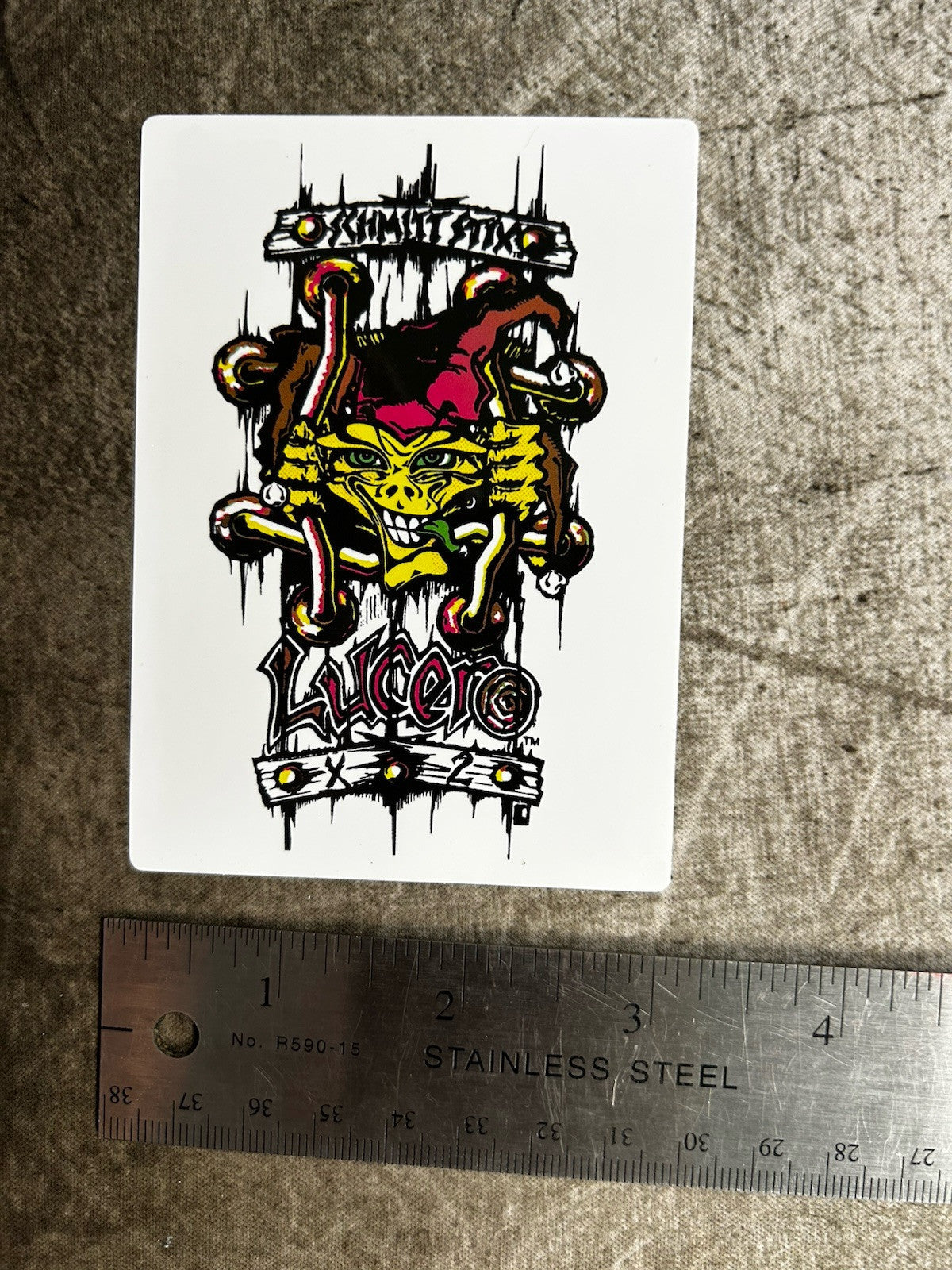 LUCERO STICKER SET VINTAGE SKATEBOARD STICKER SCHMITT STIX BONES HSTREET DGK