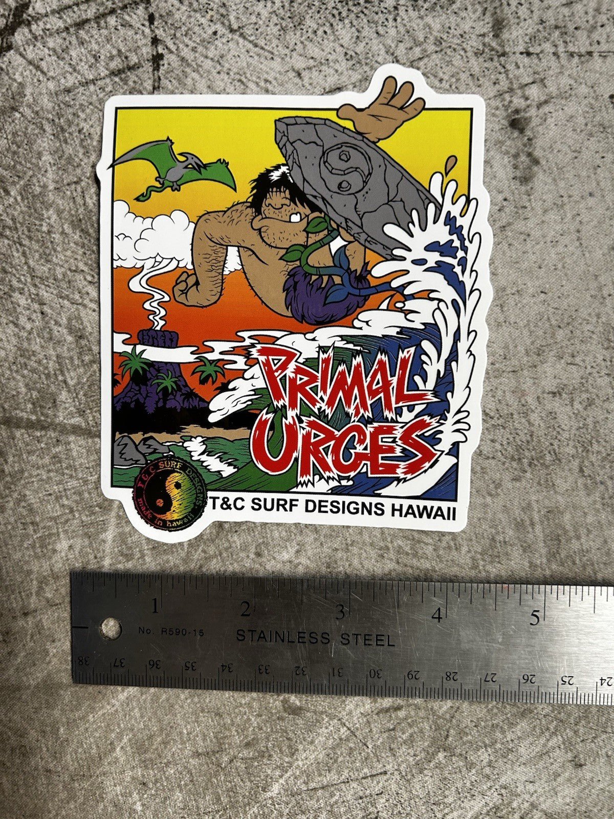 Town Country Stickers T&C Volcom Hobie Vintage Skate Stickers Eddie Go RVCA Fcs