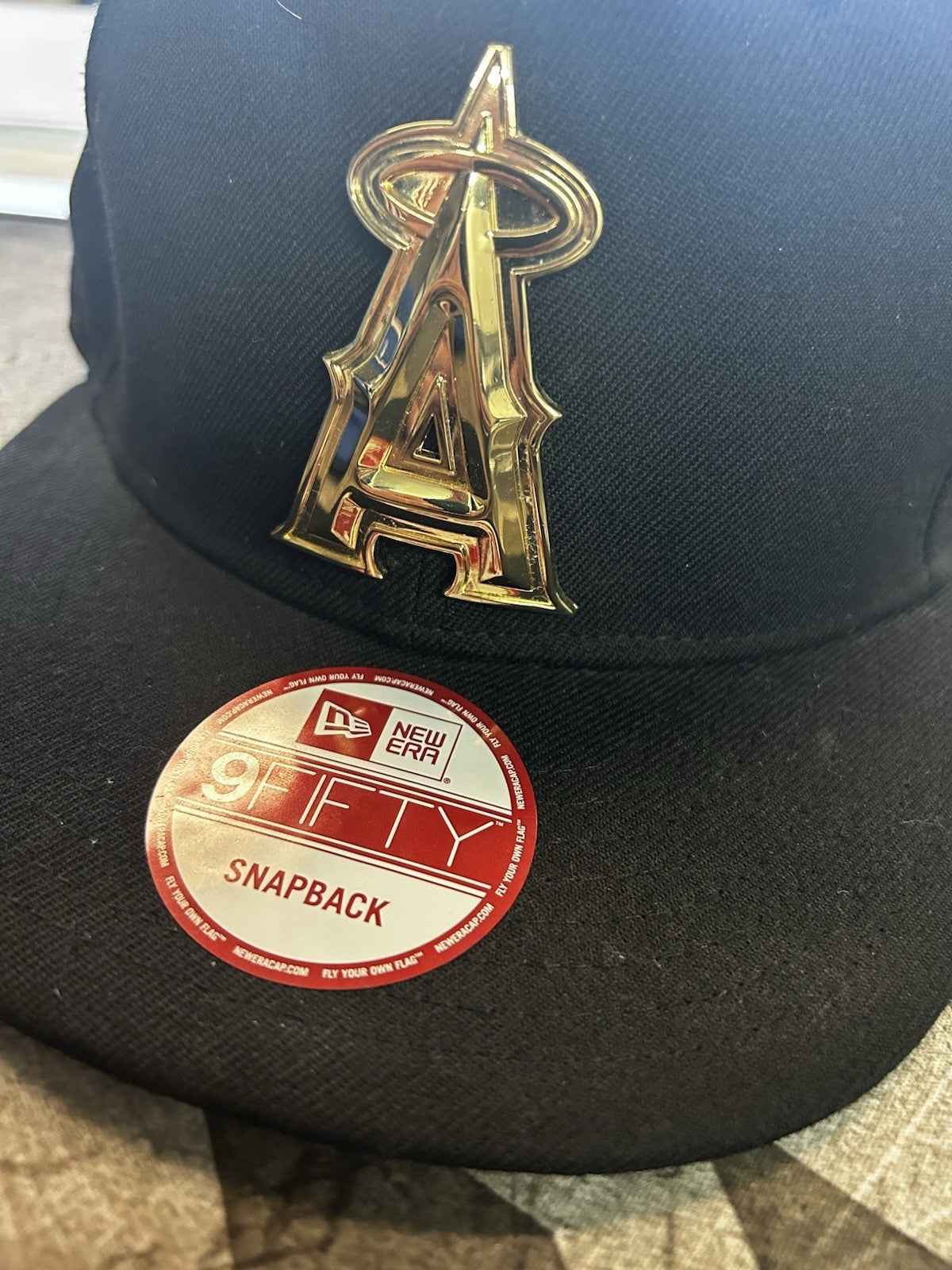 MLB Authentic Angels LOT 4 HATS New Era 59FIFTY Fitted Cap 3 Snap Hats 7 1/4 LA