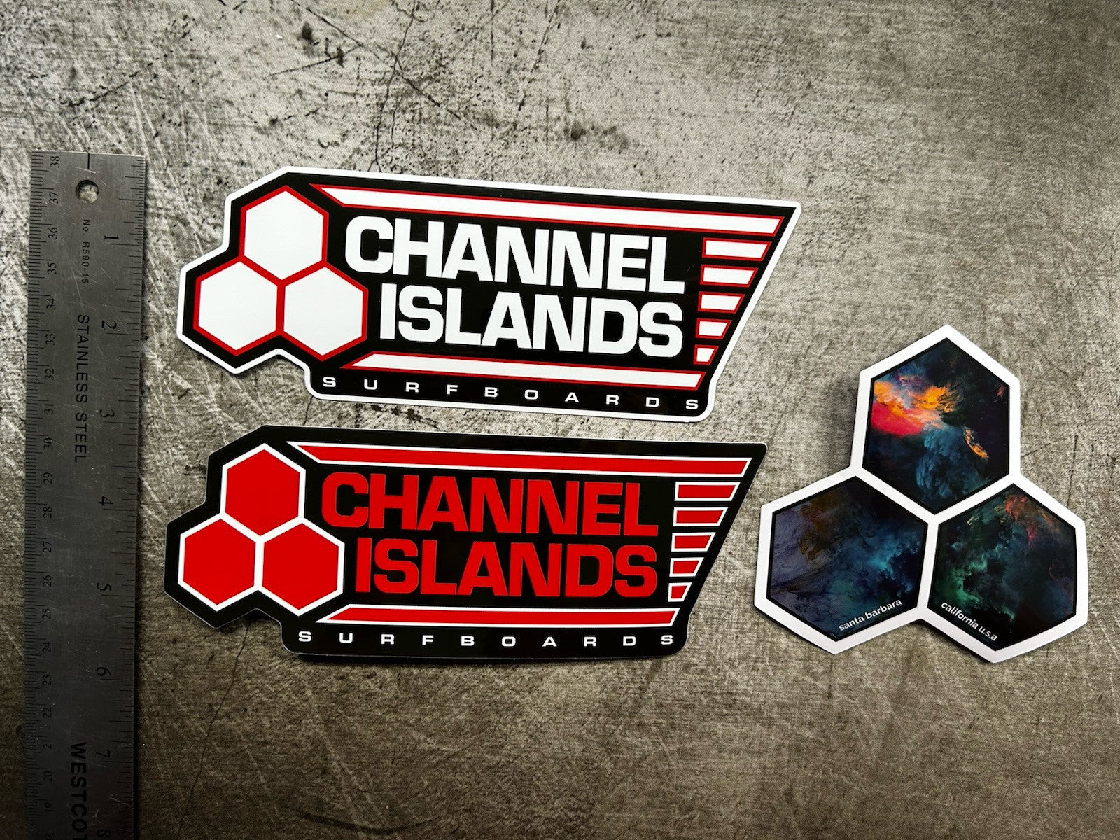 CHANNEL ISLANDS SURFBOARD STICKER AL MERRICK MAYHEM STICKER LOST PYZEL