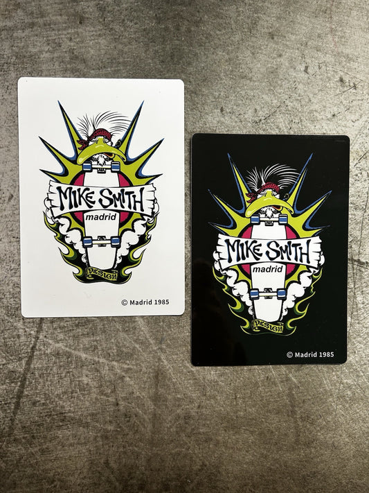 MADRID SKATEBOARD STICKERS VINTAGE SKATEBOARD STICKER SET POWELL Mike Smith G&S