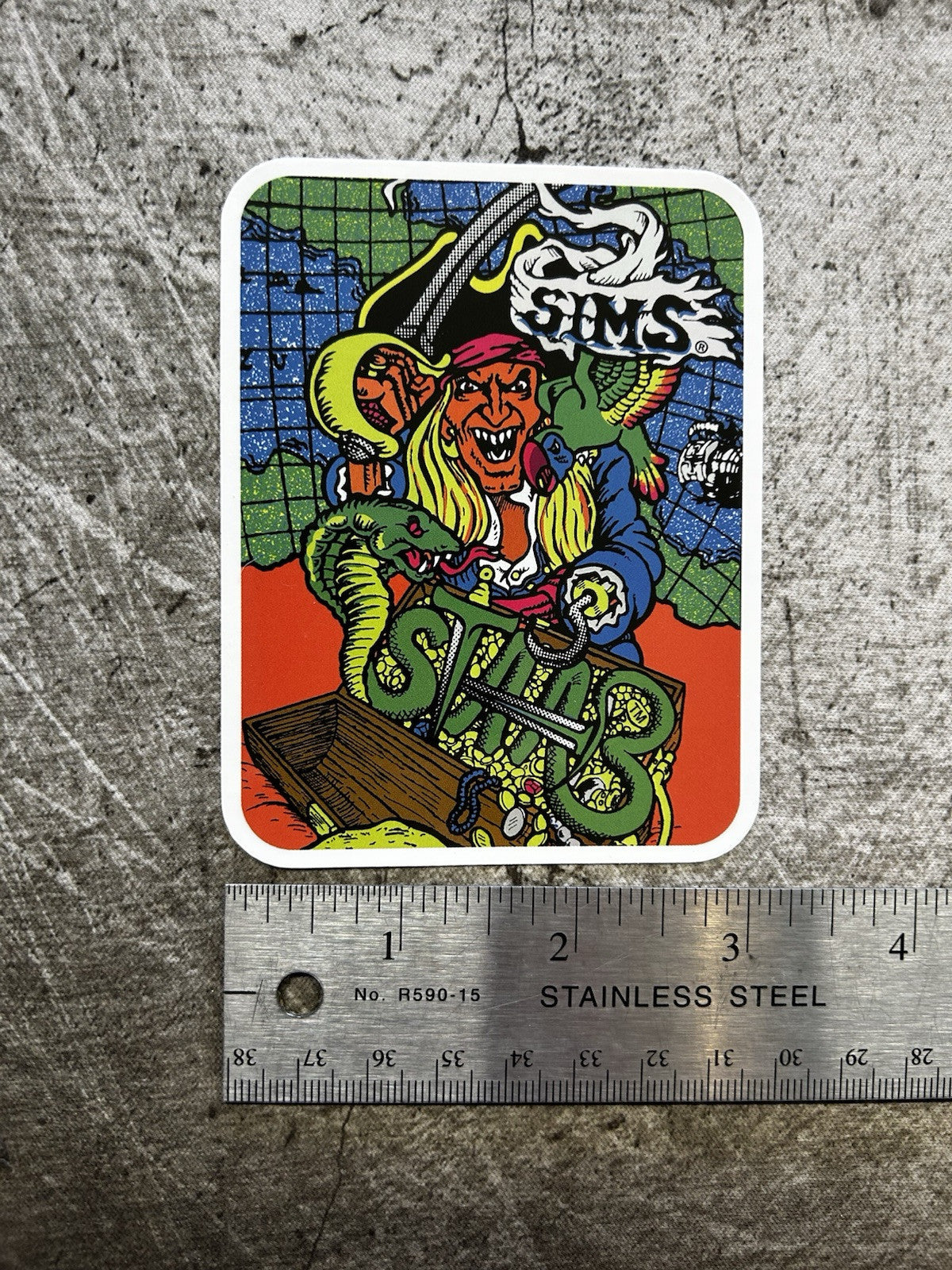 ZORLAC SKATEBOARDS STICKERS Set VINTAGE SKATEBOARD STICKER Metallica Bones Sims