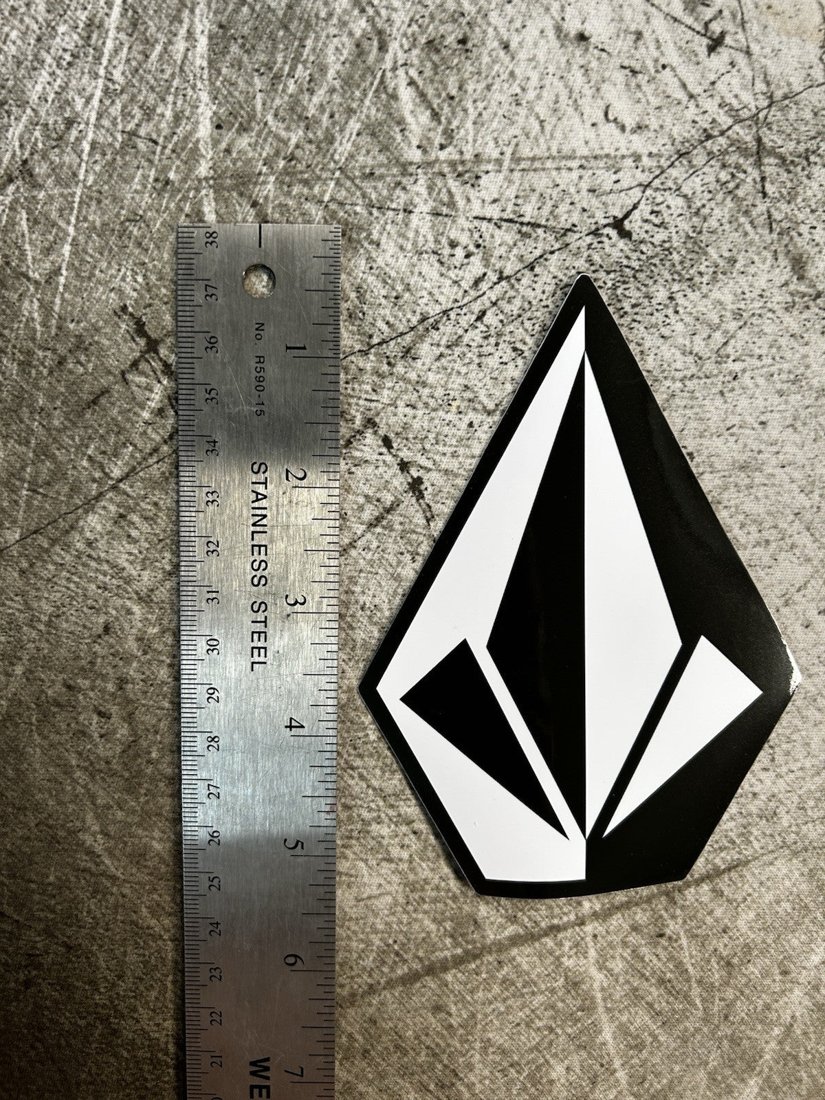 VOLCOM STICKERS 5” Skateboard Sticker Set Surfing RVCA Quiksilver Team Stone FCs